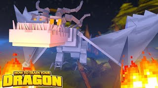 THE WHITE DRAGON!  HOW TO TRAIN YOUR DRAGON #70 w/ Little Lizard