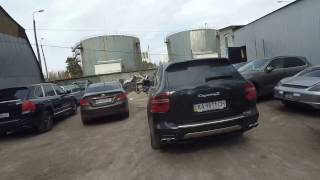 Porsche Cayenne Turbo 4.5 стук поршневой группы