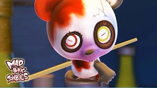 Zombie cartoons: Kung Fu Zombies - Mad Box Zombies | EP 146