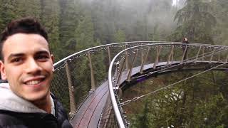 لن تصدق!!!!! جسر النسيان المعروف في كندا!! CAPILANO BRIDGE IN CANADA