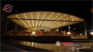 TENTAGON SUNTECH VERA  TENTES ειδικές κατασκευές, πέργκολες ,τρίγωνα σκίασης εργασίες  στην Κω