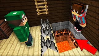 Я ЗАТРОЛЛИЛ СВОЕГО ДРУГА У СЕБЯ ДОМА В МАЙНКРАФТ 100% ТРОЛЛИНГ ЛОВУШКА MINECRAFT МУЛЬТИК TROLLING