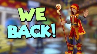 Wizard101: GUESS WHOSE BACK?!