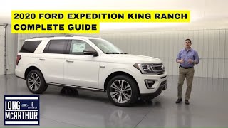 2020 FORD EXPEDITION KING RANCH COMPLETE GUIDE