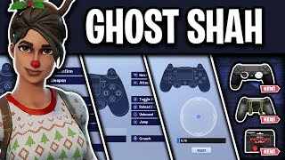 Ghost Shah's NEW Fortnite Settings, Controller Binds and Setup (S9)