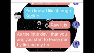 Dirty talk 18+ Taekook texting story (part 14b)