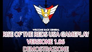 Rise of the Reds 1.86 Patch Gameplay USA vs Russia Dimostrazione