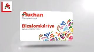 Auchan Bizalomkártya program - Auchan Magyarország