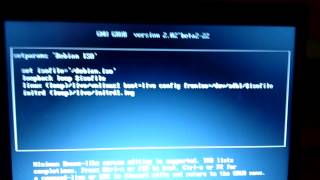 Booting Debian Live CD ISO from USB Flash Drive using Grub2