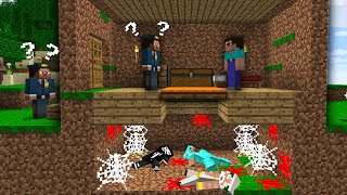 WHAT did NOOB do with PRO, HACKER and GOD? in Minecraft Noob vs Pro