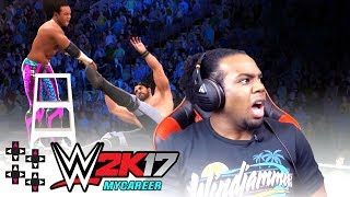 CLIMB THE LADDER, KID! (AUSTIN CREED for WWE 2K18?) — WWE 2K17 MyCareer #40