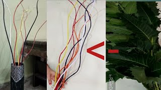 24 August 2019 make flower pot beautiful | flower vase decoration with sticks