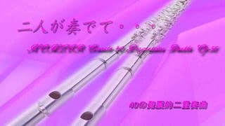 フルート練習　ケーラー11  KOHLER Ernesto 40 Progressive Duette Op 55