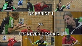 TMC: De Sprint 1 vs. TTV Never Despair 1 - 29-03-2014