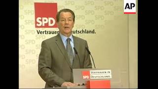 SPD chairman on new coalition