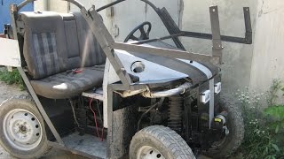 Самодельный минитрактор вездеход крыша кабриолет