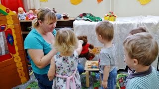 В гостях у Мишутки. Открытое занятие в детском саду.