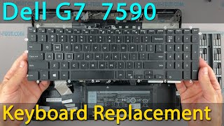 Dell G7 7590 Keyboard Replacement
