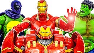 IRONMAN Turns Into HULKBUSTER Defeat HULK !!! Avengers Superheroes Toys - Toy Marvel