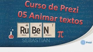 Curso de Prezi:  Animar textos de un marco con un fundido de entrada #05