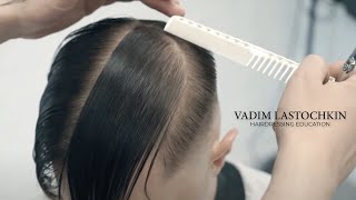 Мужская стрижка. Skin fade. Самый быстрый способ сделать Fade. Сведение сверху вниз.