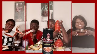 SEAFOOD MUKBANG WITH BLOVES NEW SMACKALICIOUS SAUCE