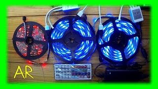 Светодиодные ленты RGB с AliExpress ( посылка из Китая )