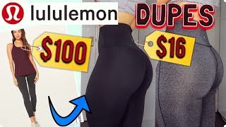 AMAZON LEGGINGS HAUL| $16 LULULEMON DUPES... SO SHOCKED!