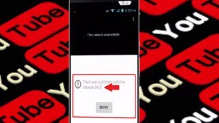 Fix Youtube Error There Was Problem with the Network 401 in Android