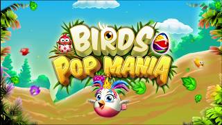 Birds Pop Mania Google Play Promo | match 3 Puzzle Game