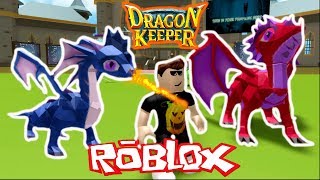 ХРАНИТЕЛЬ ДРАКОНОВ или КАК ПРИРУЧИТЬ ДРАКОНА В РОБЛОКС Играю в Roblox Dragon Keeper