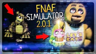 ГОЛДЕН ФРЕДДИ?! НОВАЯ ВЕРСИЯ ФНАФ СИМУЛЯТОРА 2.0.1 ▶️ FNAF Simulator 2.0.1