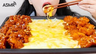 닭강정과 새우강정 노토킹 먹방 Chicken and Shrimp with Cheese eating ASMR _ realsound mukbang eatingshow