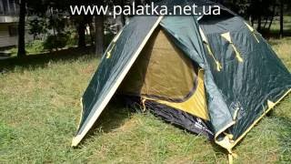 Палатка Scout-3 Tramp, установка и краткий обзор