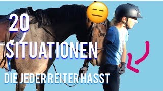 20 Situationen die JEDER Reiter HASST..!??| Fay&Caba
