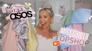 HUGE SS19 TRY-ON HAUL! ASOS, TOPSHOP, OH POLLY + MORE