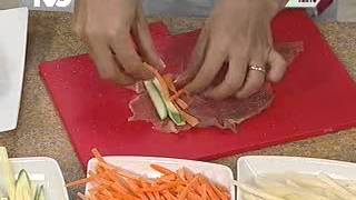 Receta para preparar Rollitos de Carne de Res