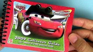 Cars Toons Collectors Guide Booklet Diecast Collection