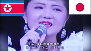 津軽海峡冬景色　北朝鮮版　/　普天堡電子楽団　リ・ブニ