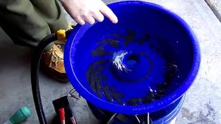 Blue Bowl Tutoral for processing of GOLD concentrates