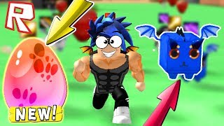НОВЫЙ Симулятор ПИТОМЦЕВ - ДРАКОНОВ !!! Dragon-Simulator в Roblox