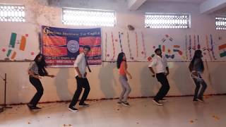 Aesthetic dance by the Students