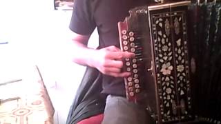 Песня "День Победы". Разбор игры на гармони.