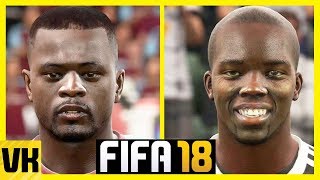 FIFA 18 - 2 Real Faces Added (Evra + More)