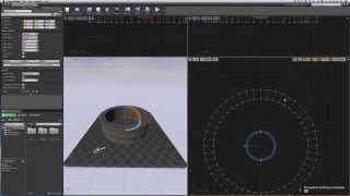Unreal Tournament 4 Editor Tutorial For Beginners 6 (Curved Walls 1)