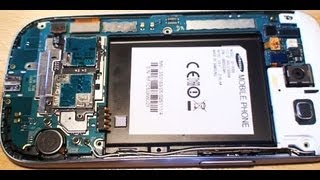 Samsung Galaxy S3 Dis-Assembly Replacing Sim / SD Card Module SIII GT-i9300