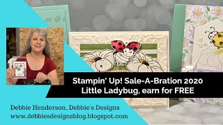 Stampin Up Sale A Bration Sneak Peek Day 2 Little Ladybug