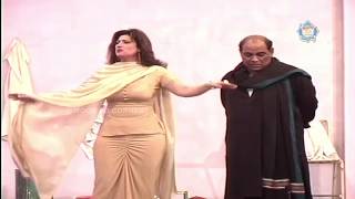 Agha Majid with Qaiser Piya and Zulfi Stage Drama Hun Fair Full Comedy Clip