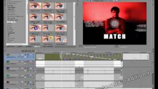Мир глазами терминатора [Terminator's vision fx in Sony Vegas]