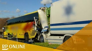 Tote bei Unfall auf der A3 in Fahrtrichtung Köln